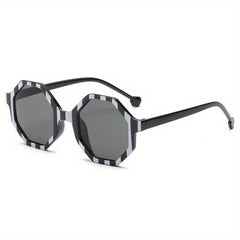Kids Striped Sunglasses UV400 Protection