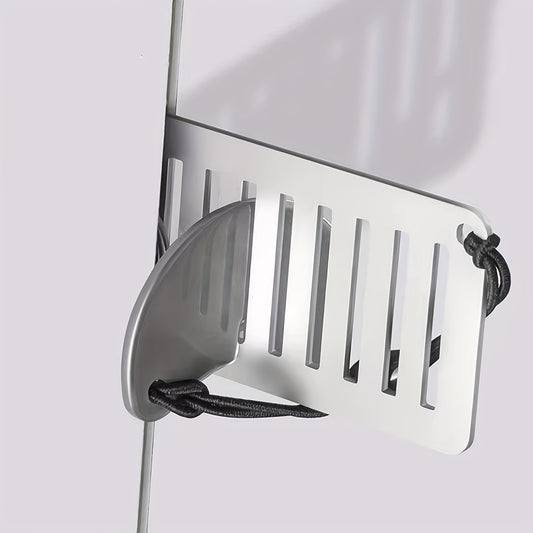 Portable Stainless Steel Door Stopper Punch Security Door Locker