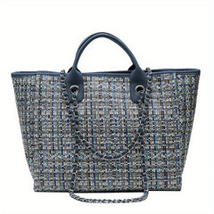 Large Capacity Shoulder Bag Top Handle Portable Handbag