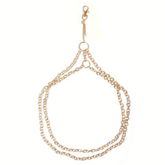Punk Double Layer Thigh Chain Vintage Lobster Clasp Key Chain Unisex
