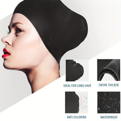 Silicone Swimming Cap for Men and Women