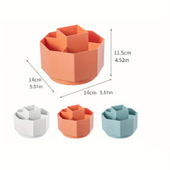 Rotary Pen Holder Desktop Stationery Storage Box Student Storage Box