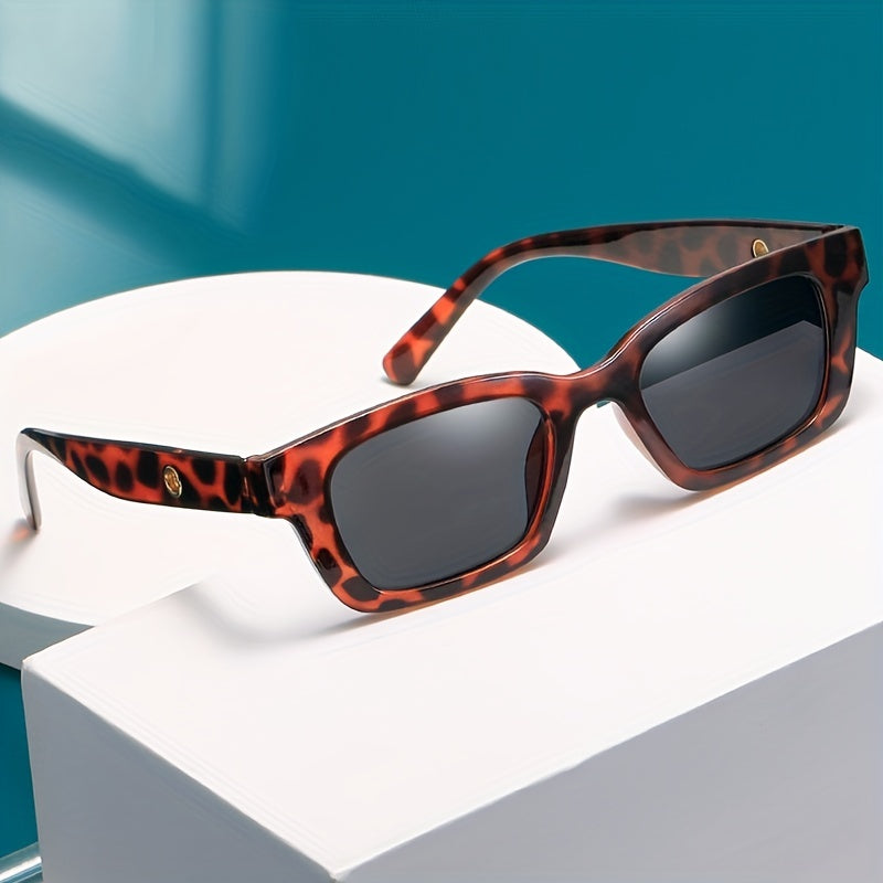 Square Sunglasses Women Small Frame Anti UV Female Glasses