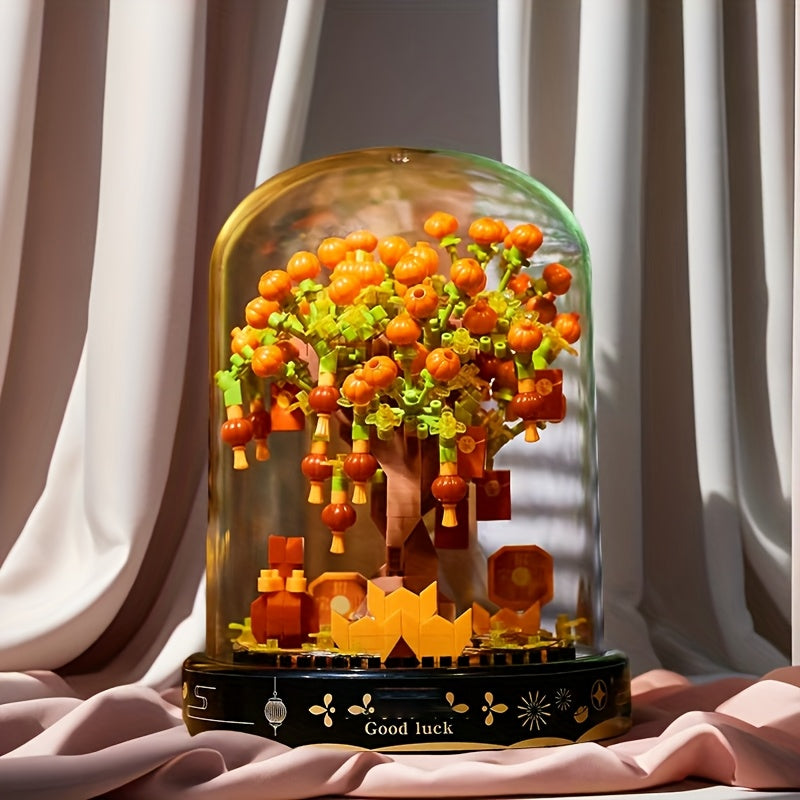 3D Flower Shop Building Blocks Set