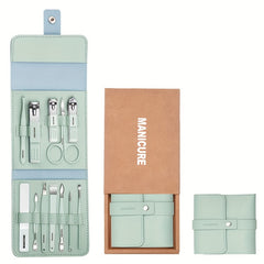 12pcs Nail Clippers Set Fingernail & Toenail Cutter Manicure Tool