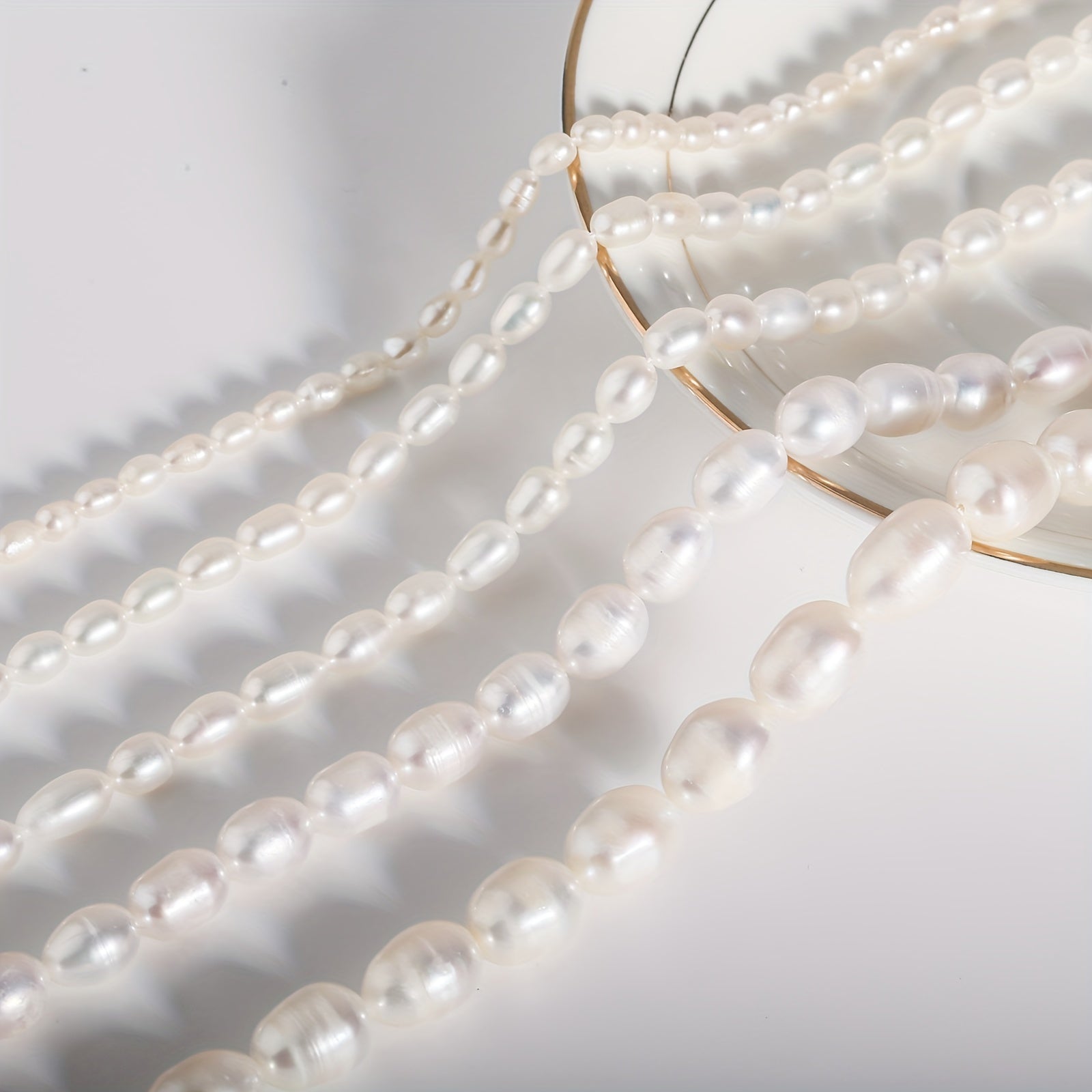 Small Baroque Freshwater Pearl Loose Strand Beads