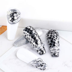 10 Sheets Leopard Nail Foils For Nail Art Decoration