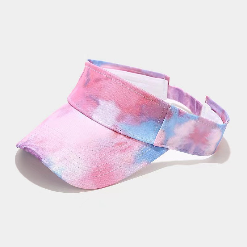 Adjustable Tie Dye Sun Shade Hat for Outdoor