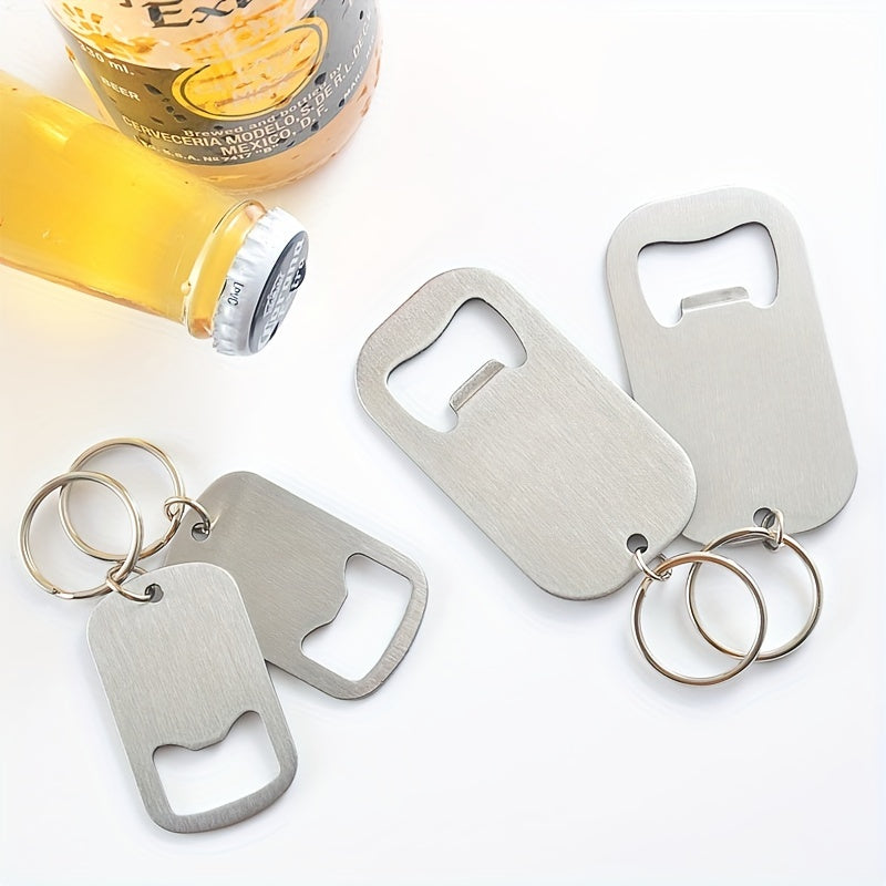 Stainless Steel Keychain Bottle Opener for Parties