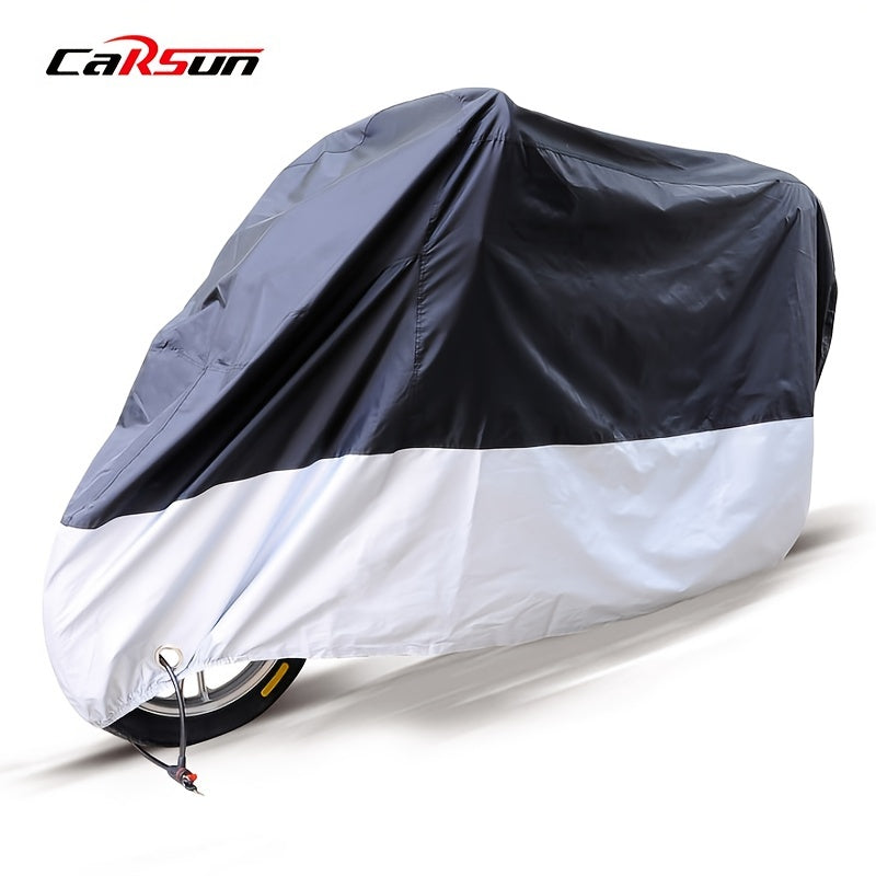 Waterproof Silver Motorcycle Cover Dustproof