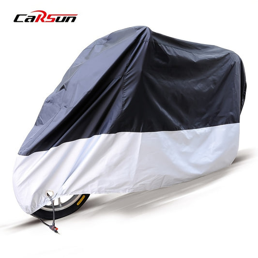 Waterproof Silver Motorcycle Cover Dustproof