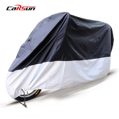 Waterproof Silver Motorcycle Cover Dustproof