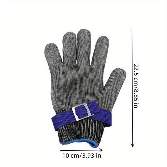Cut Resistant Stainless Steel Wire Metal Mesh Safety Glove XL