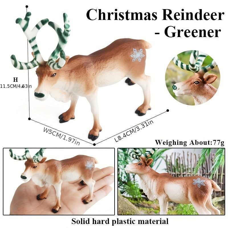 Christmas Reindeer Statue Elk Table Decoration Gift