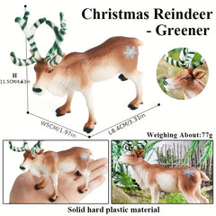 Christmas Reindeer Statue Elk Table Decoration Gift