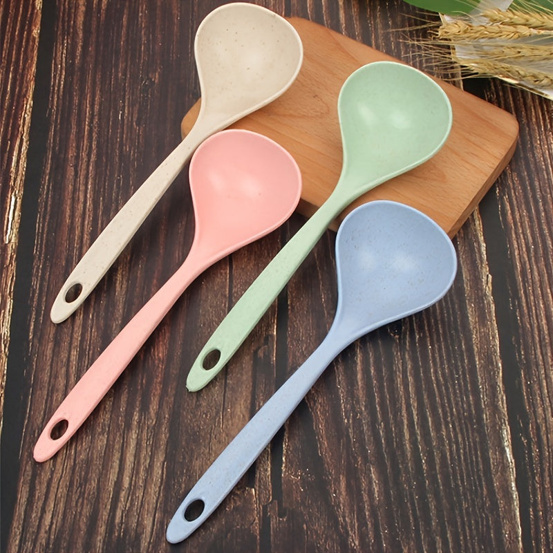 Long Handle Soup Spoon With Filter Strainer Colander Kitchen Tool