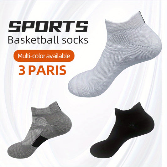 Men's Mid Crew Sport Socks 3 Pairs