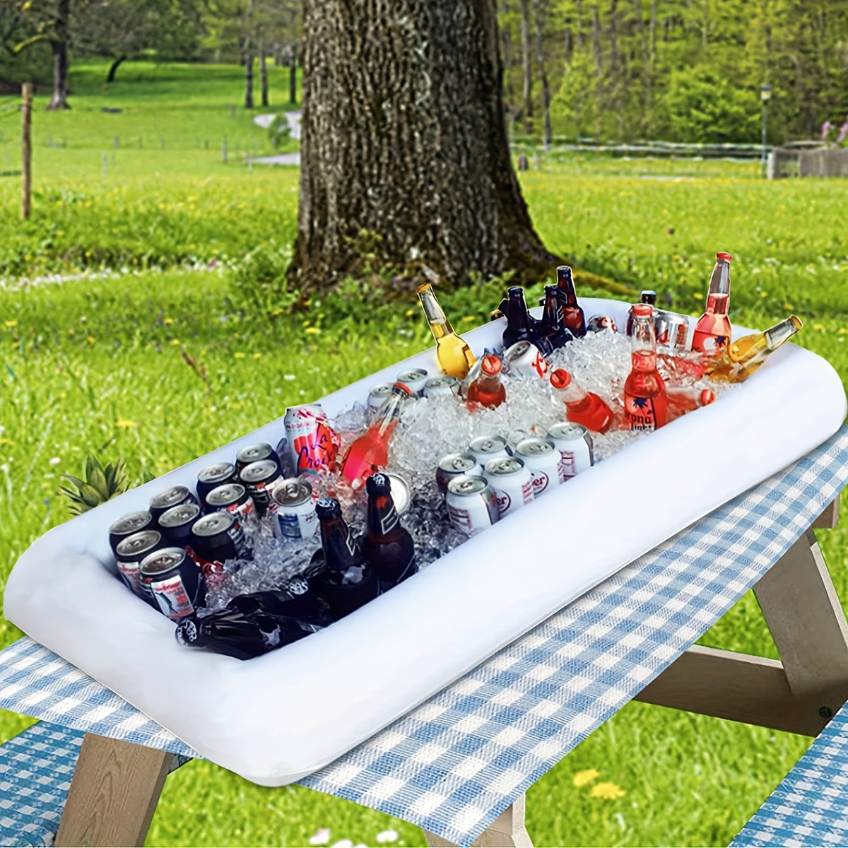 Inflatable Ice Service Buffet Bar for BBQs and Picnics - Party Supplies