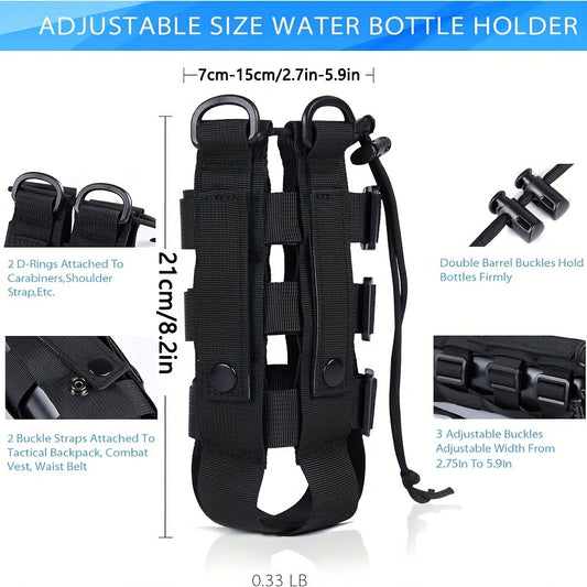 Water Bottle Pouch Holder Bag for Outdoor Sports Travel Hiking