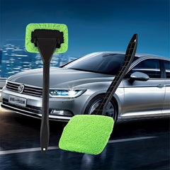 Car Windshield Defogging Cleaning Brush - Window Dust Removal Duster