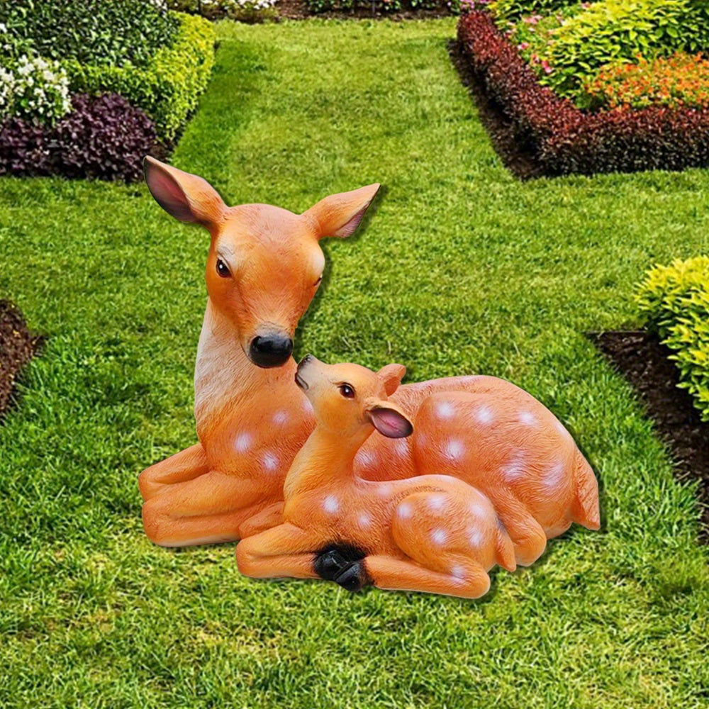 Animal Deer Statues for Outdoor Decor