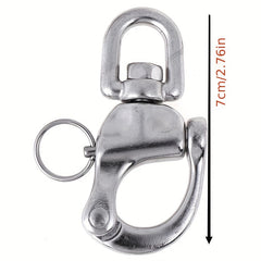 Stainless Steel Spring Shackle Quick Hanging Shackle Hook Buckle