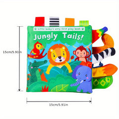Baby Cloth Book Educational Ringed Paper Cloth Book Toys