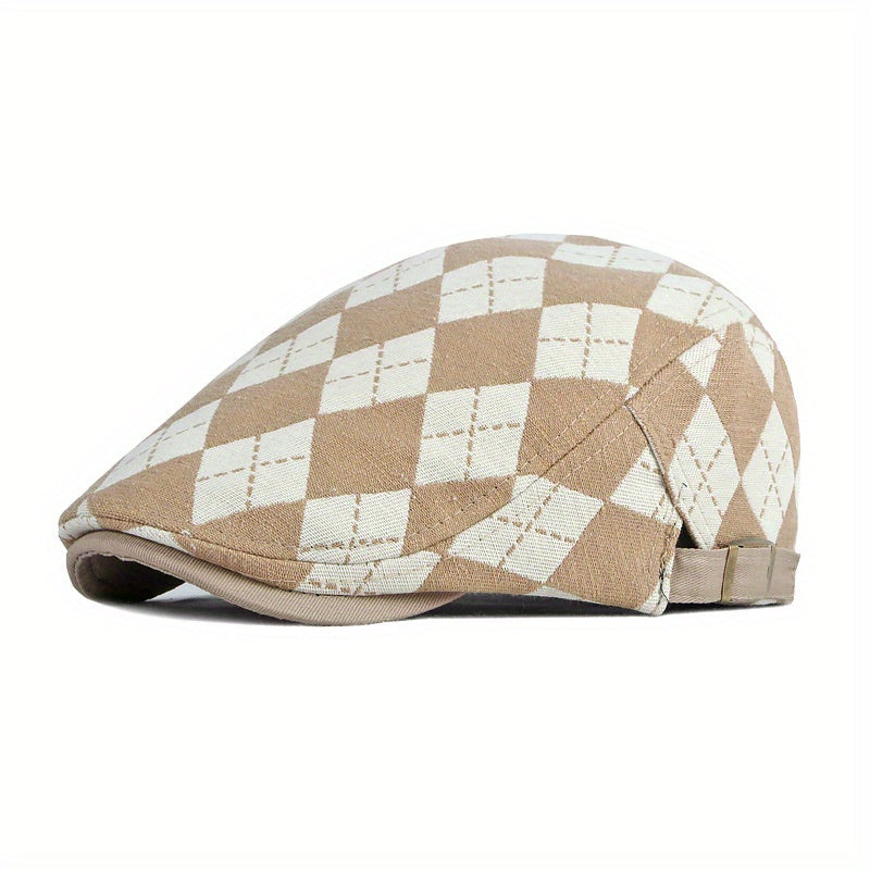 Adjustable Cotton Peaked Cap for Outdoor Activities