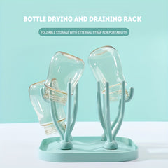 Portable Drying Frame Baby Bottle Holder Stand