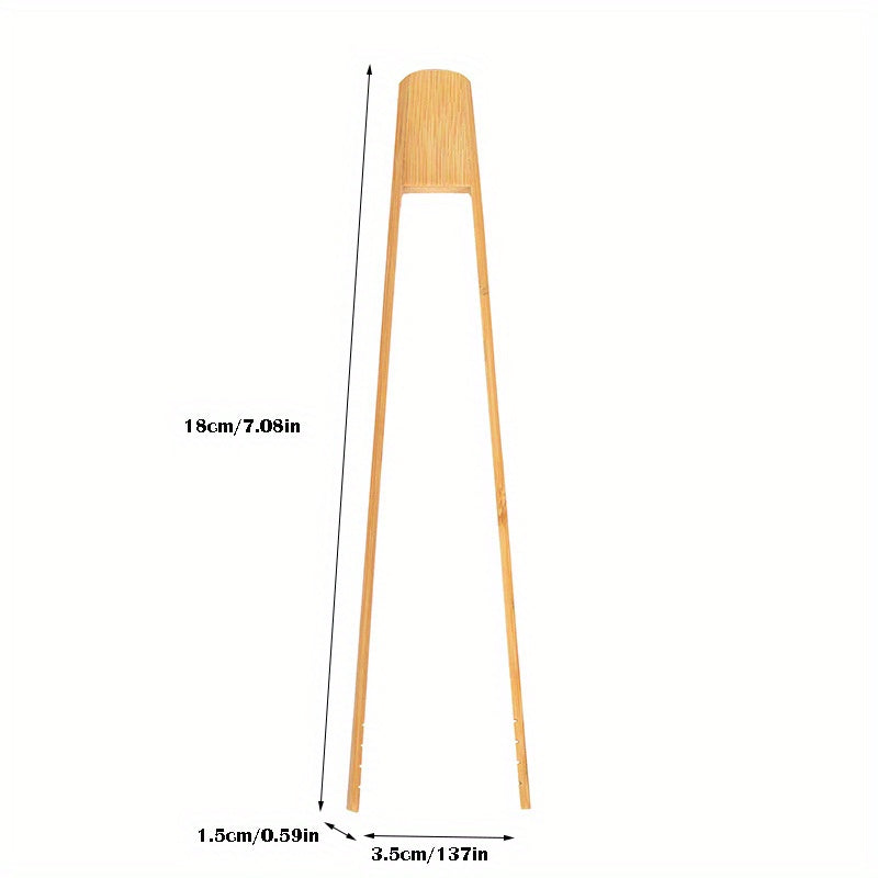 Bamboo Barbecue Tongs Bread Clips Food Clips Kitchen Tools