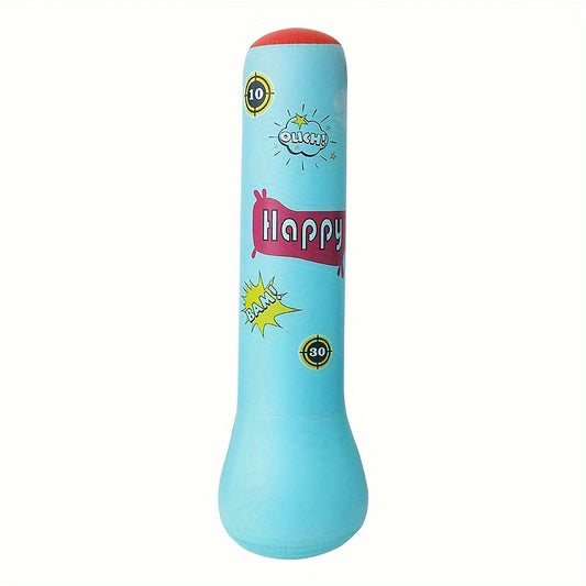 Inflatable Boxing Column for Kids & Adults PVC Tumbler Vent Toy