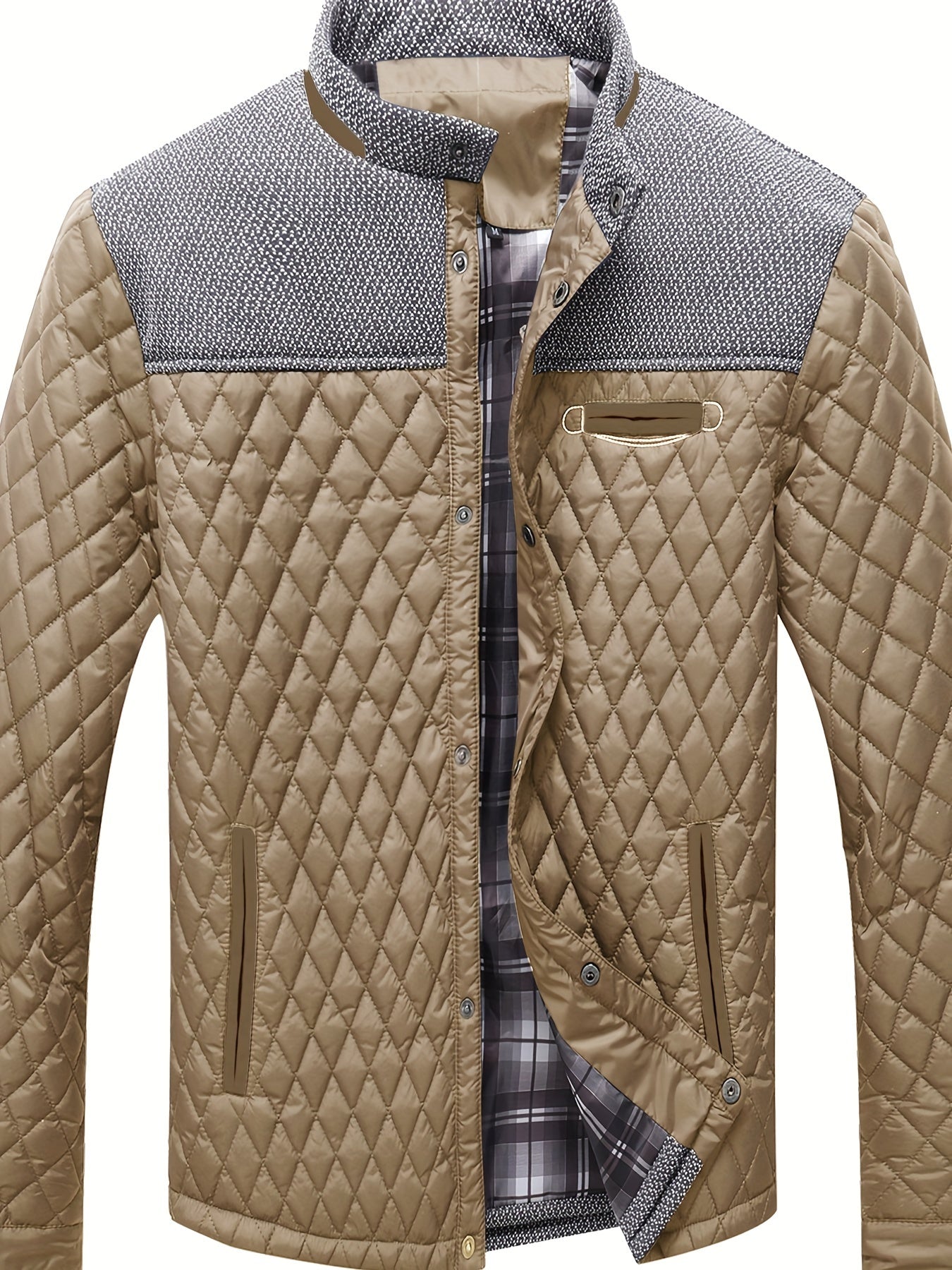 Men's Retro Thermal Jacket for Autumn Winter