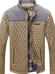 Men's Retro Thermal Jacket for Autumn Winter