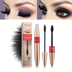Waterproof 2 in 1 Mascara for Long Lashes