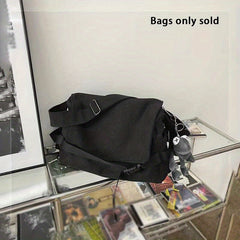 Canvas Messenger Bag For Travel Crossbody Bag