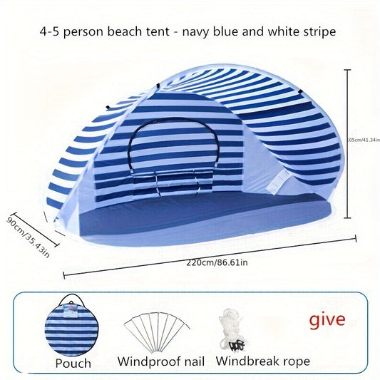 Waterproof Auto Quick Opening Camping Tent UV Protection