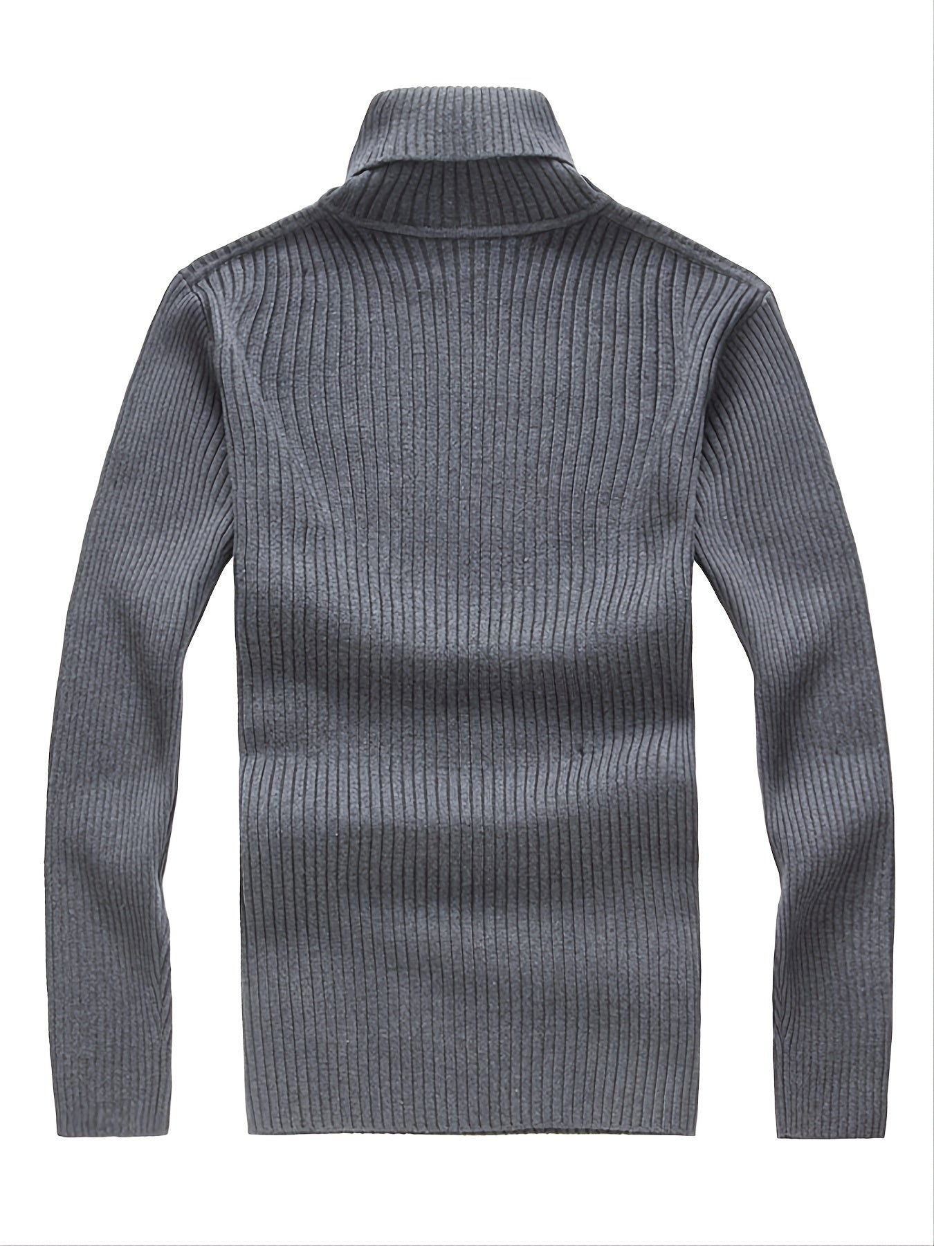 Men's Winter Turtleneck Knit Pullover Sweater Base Layer