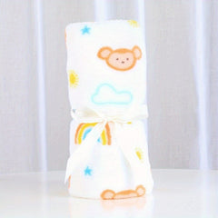 Soft Plush Baby Blanket for Newborns