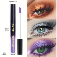 Waterproof Liquid Eyeshadow Glitter Fast Drying High Pigmented Eye Makeup
