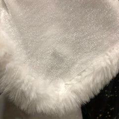 Floral Embroidered Bridal Cape Plush Warm Lightweight