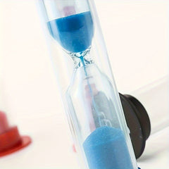 Colorful Sand Timers 3pcs - 1 minute - Home Classroom Office