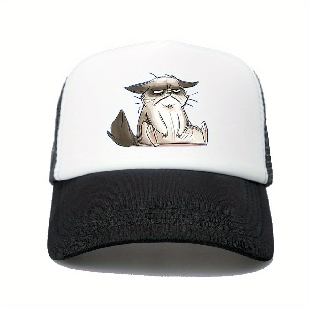 Men's Baseball Cap Mesh Breathable Fishing Hat Sun Hat