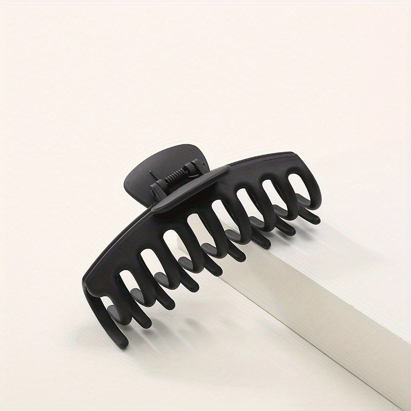 Matte Steel Hair Claw Ponytail Holder Hair Accessories
