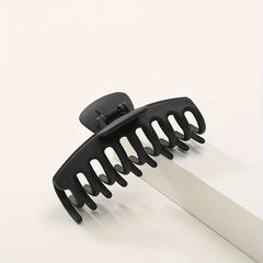 Matte Steel Hair Claw Ponytail Holder Hair Accessories