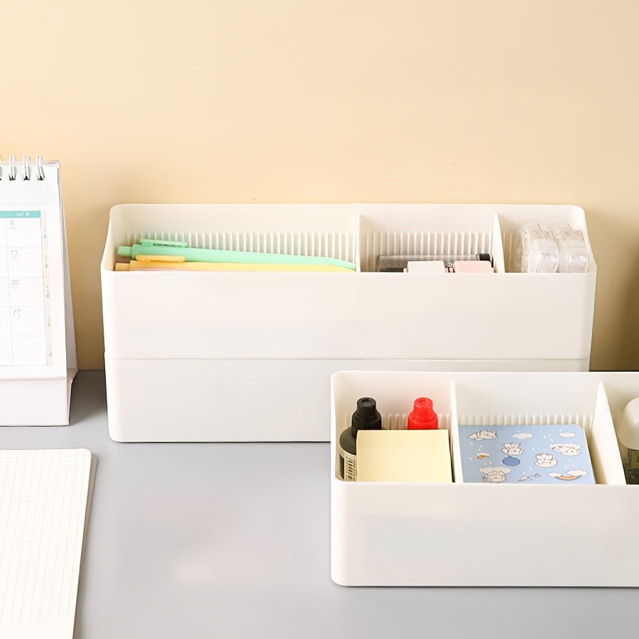 Adjustable Desktop Drawer Divider Storage Box
