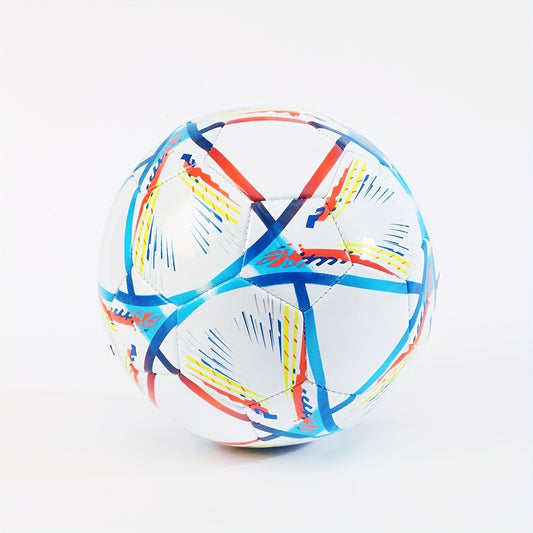 PU Hand Stitched Football Training Soccer Ball