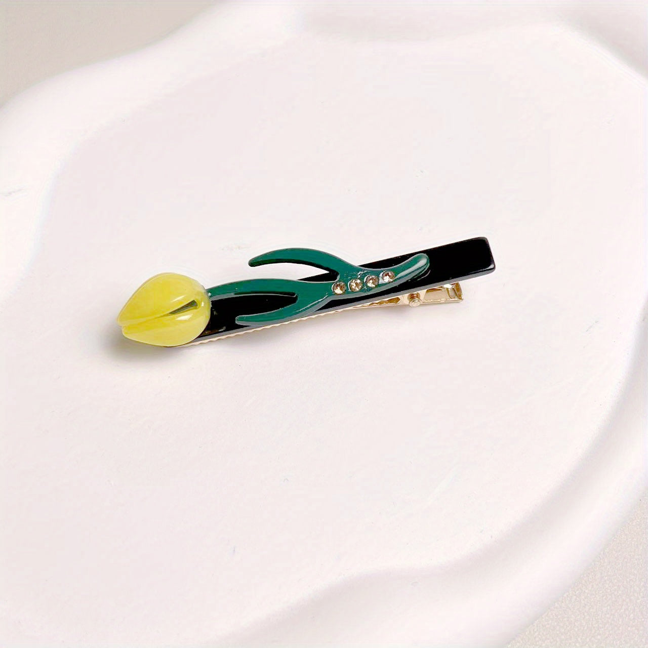 Cartoon Tulip Decor Hair Clip for Women Girls