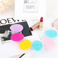 1pc Soft Silicone Baby Shampoo Brush Bath Cleaning Brush