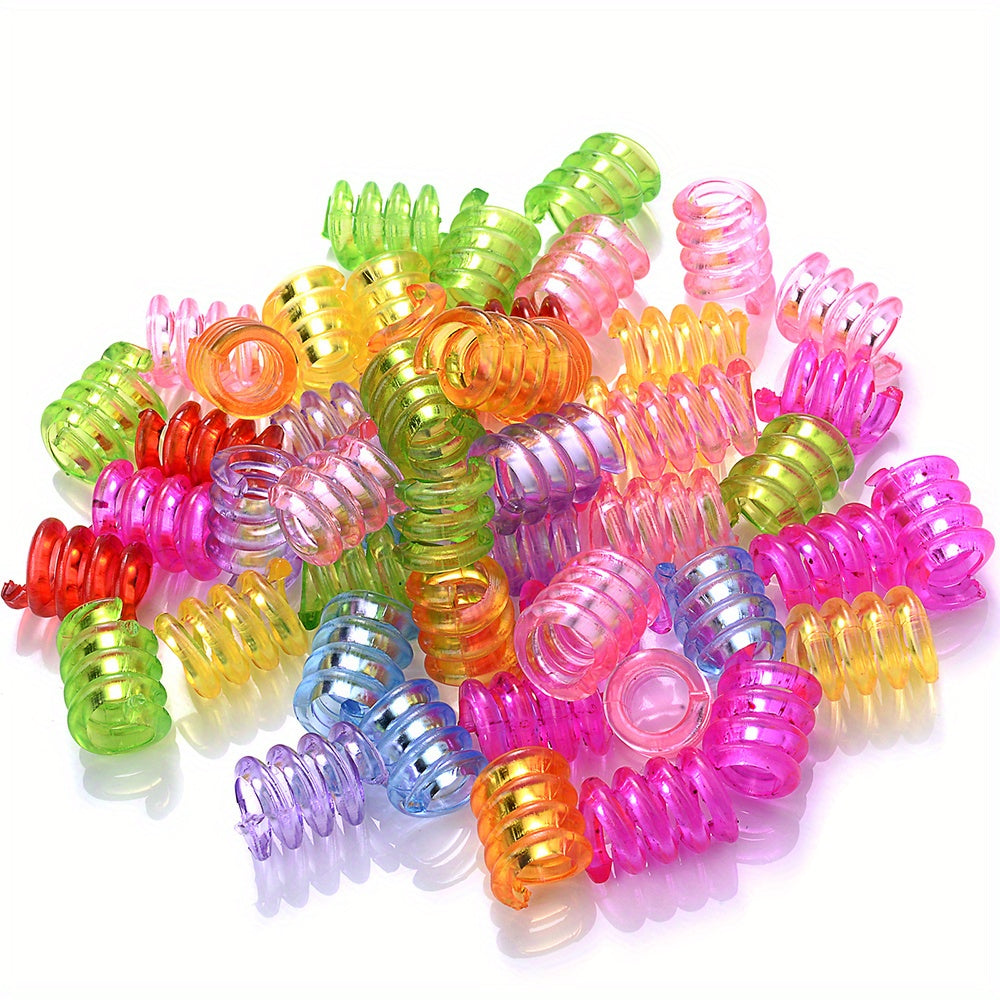 100pcs Colorful Acrylic Beads for DIY Jewelry Making