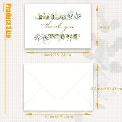 12pcs Mother And Baby Thank You Cards Children's Holiday Gift Cards